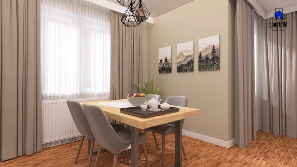 Projekt dowolnego pomieszczenia – cena za 1 m2